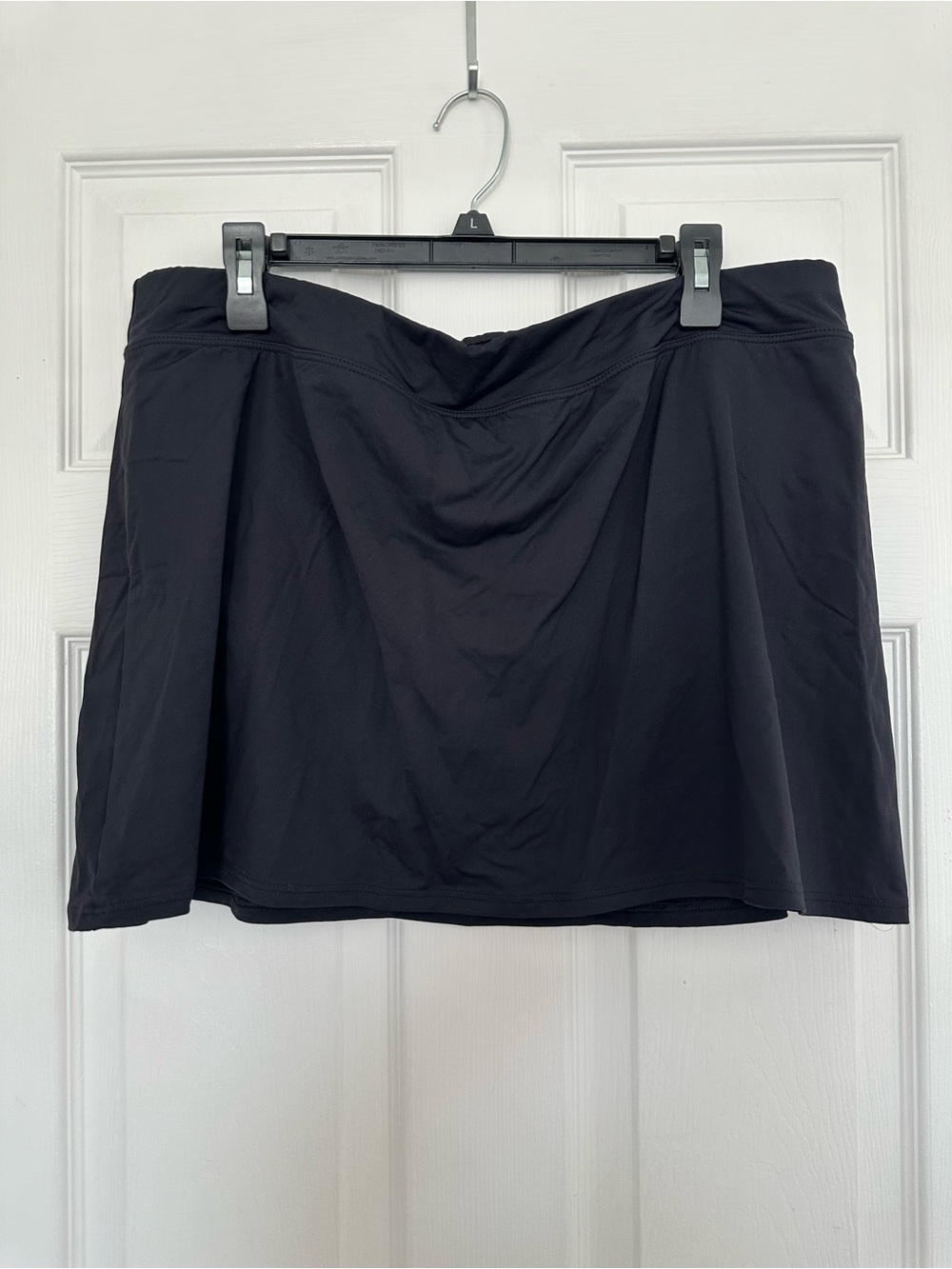 Lands' End Black Swim Skirt